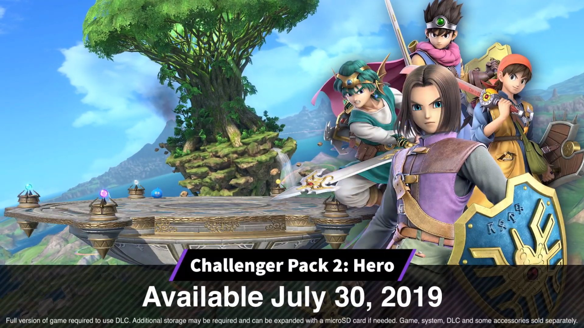 “Hero” releases Today on Super Smash Bros&nbsp;Ultimate!