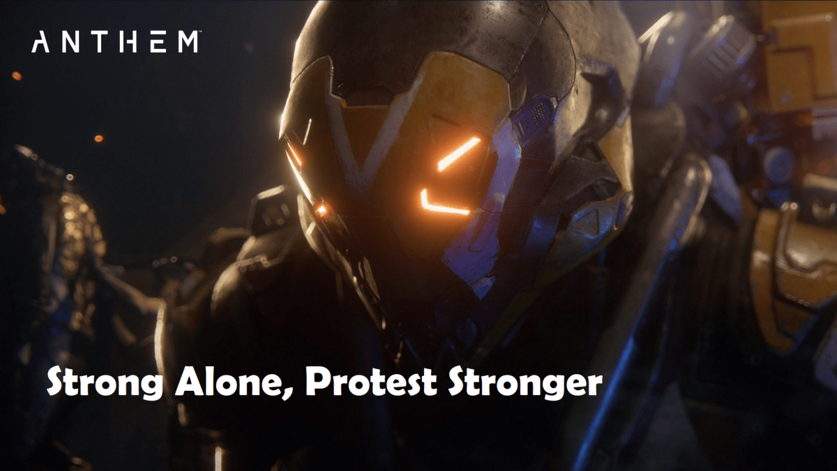 Anthem Players plan Blackout to Protest Loot&nbsp;system